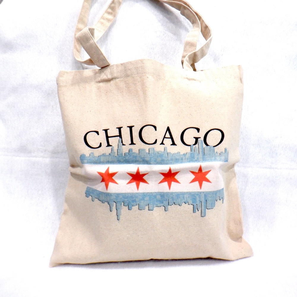 Chicago Canvas Tote Bag